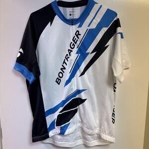 Bontrager Cycling Jersey Blue Black & White 2XL